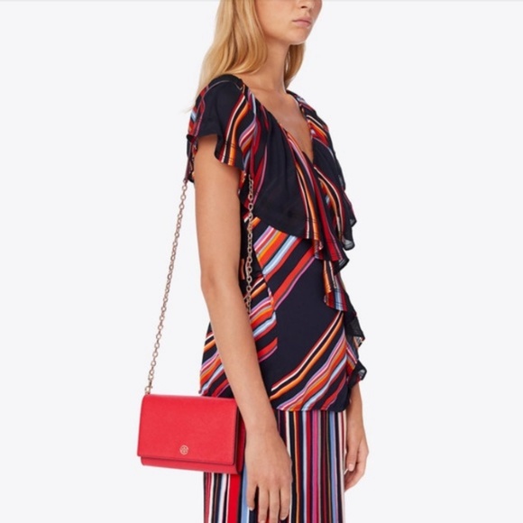 ⛔Tory Burch Robinson Chain Wallet - Picture 7 of 7